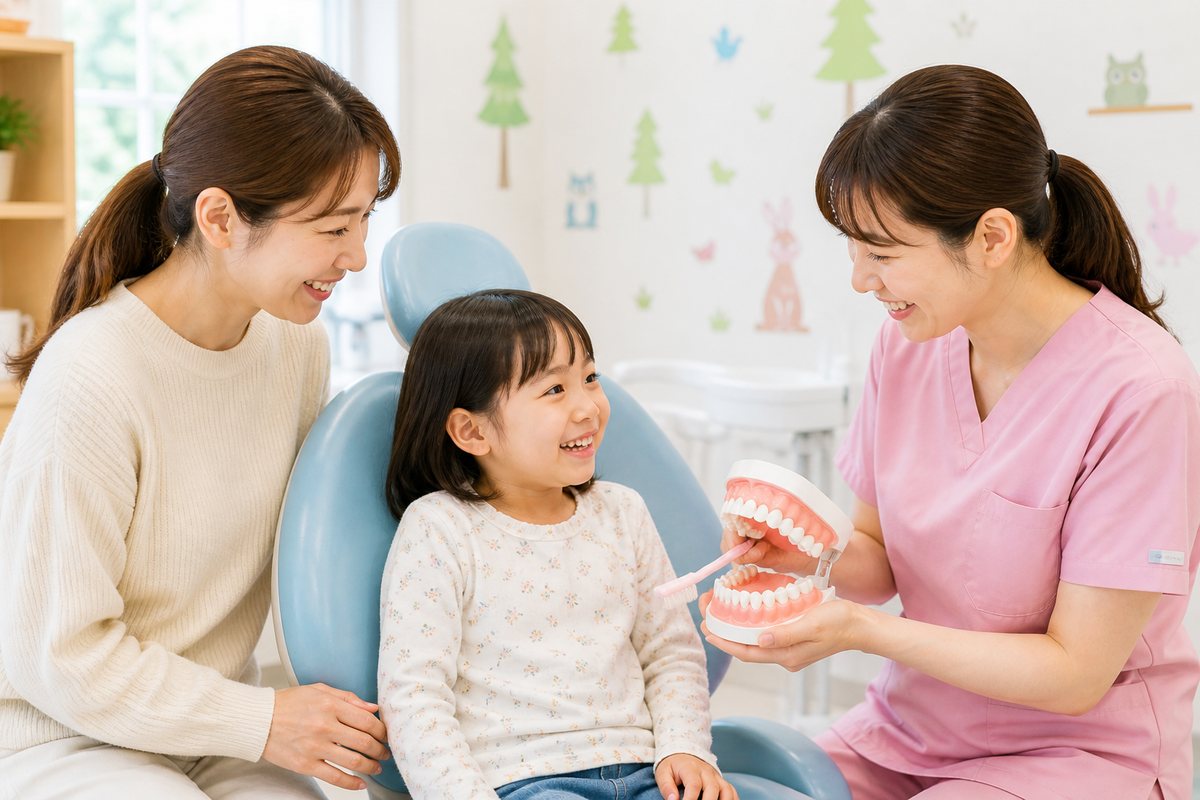 親子で歯科矯正のご相談